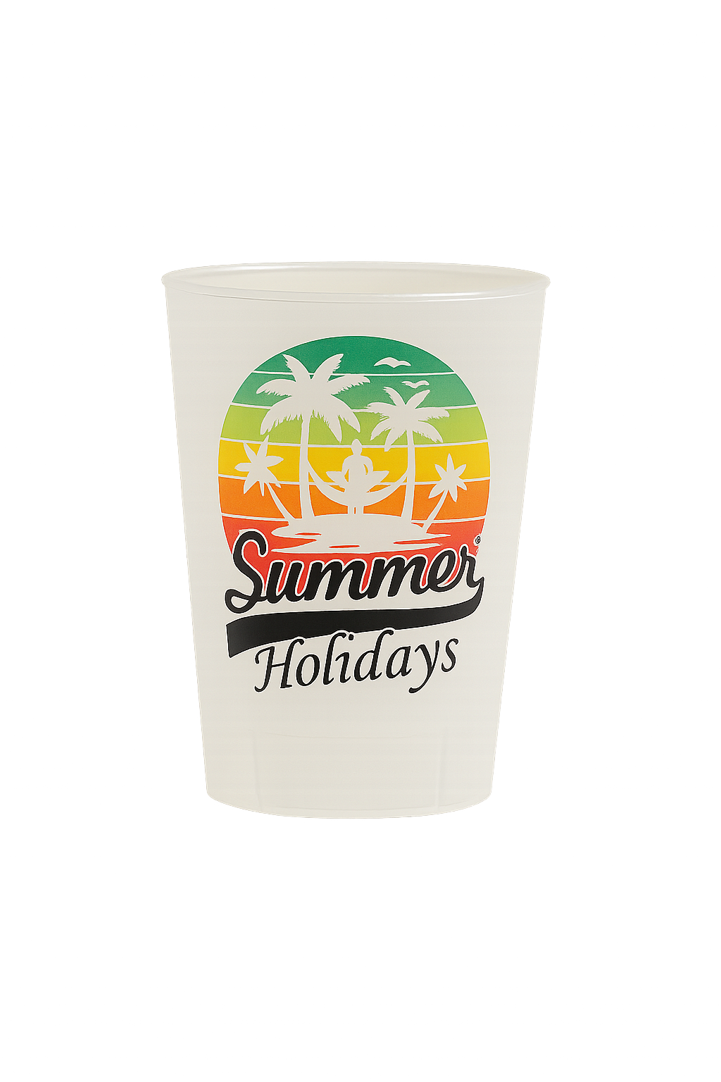Custom Printed Half Pint Cups – Reusable Full Colour IML Standard 6 Weeks