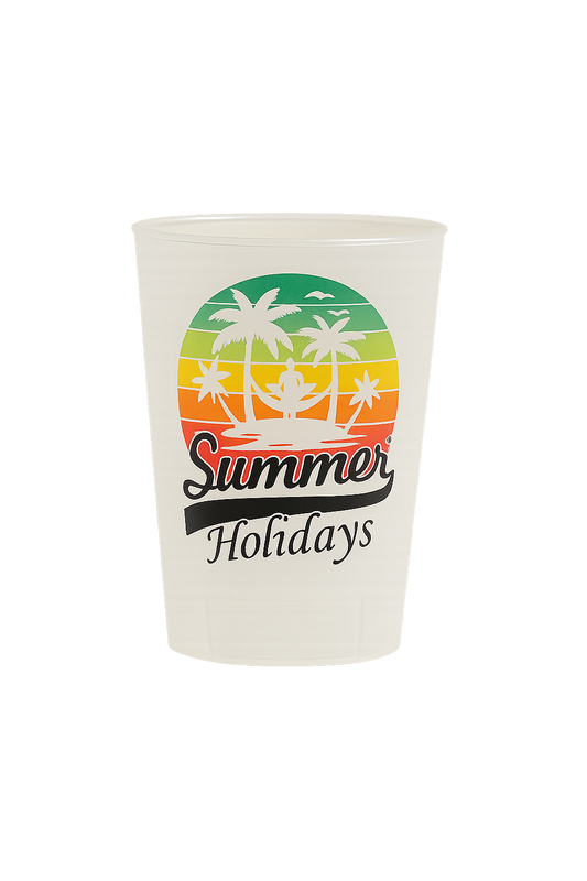 Custom Printed Half Pint Cups – Reusable Full Colour IML Standard 6 Weeks
