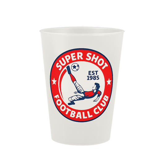 Custom Printed Half Pint Cups – Reusable Full Colour IML Express 10 Day