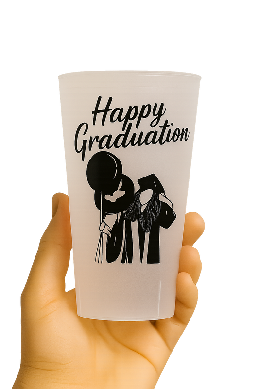 Custom Printed Festival Pint Cups – Reusable Single Colour Plastic Glasses Priority 21 Day