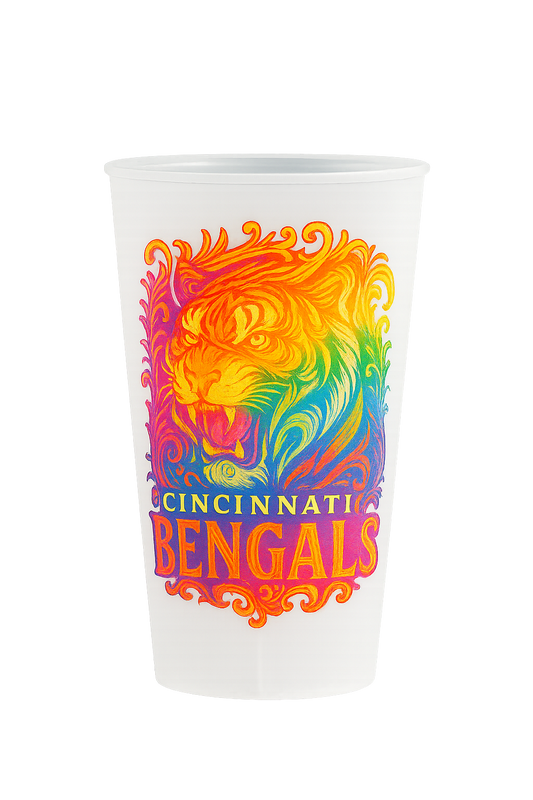 Custom Printed Festival Pint Cups – Reusable Full Colour Plastic Glasses Express 10 Day